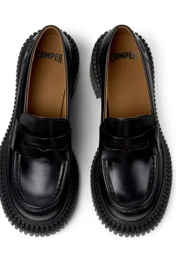 Mocassins de couro