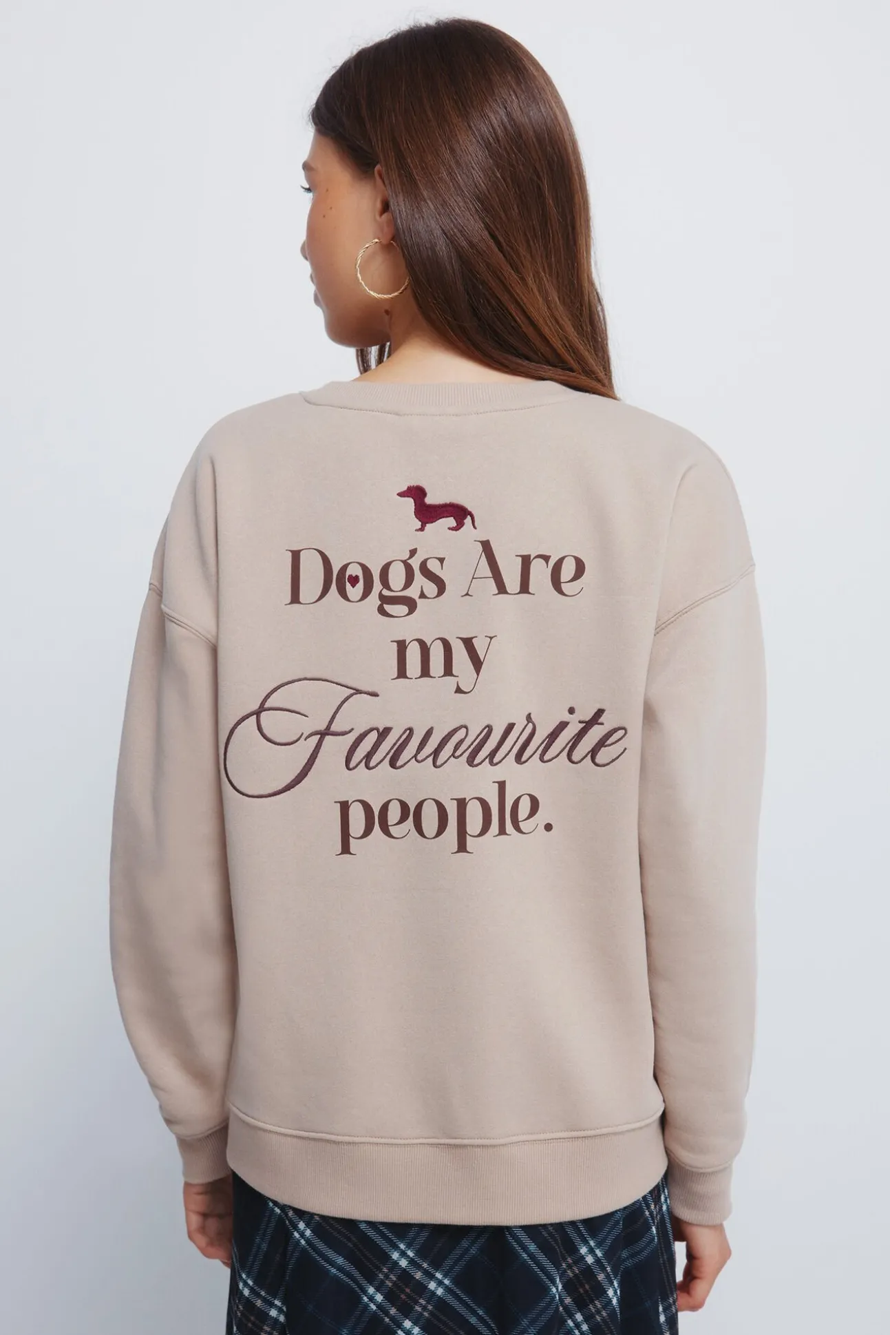 Moletom com capuz de cachorro- sweatshirt