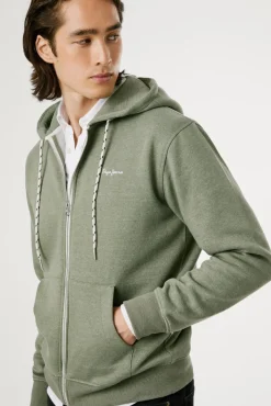 Moletom com Sweatshirt e zíper