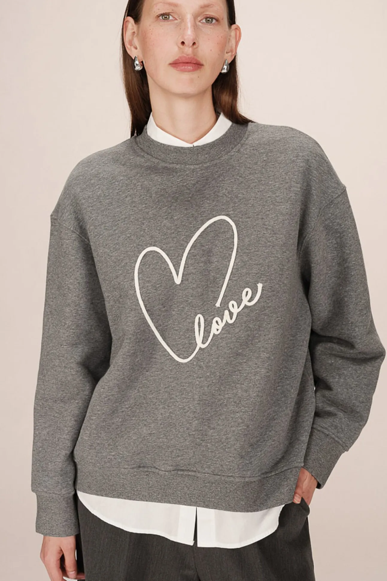 Moletom oversized sweatshirt