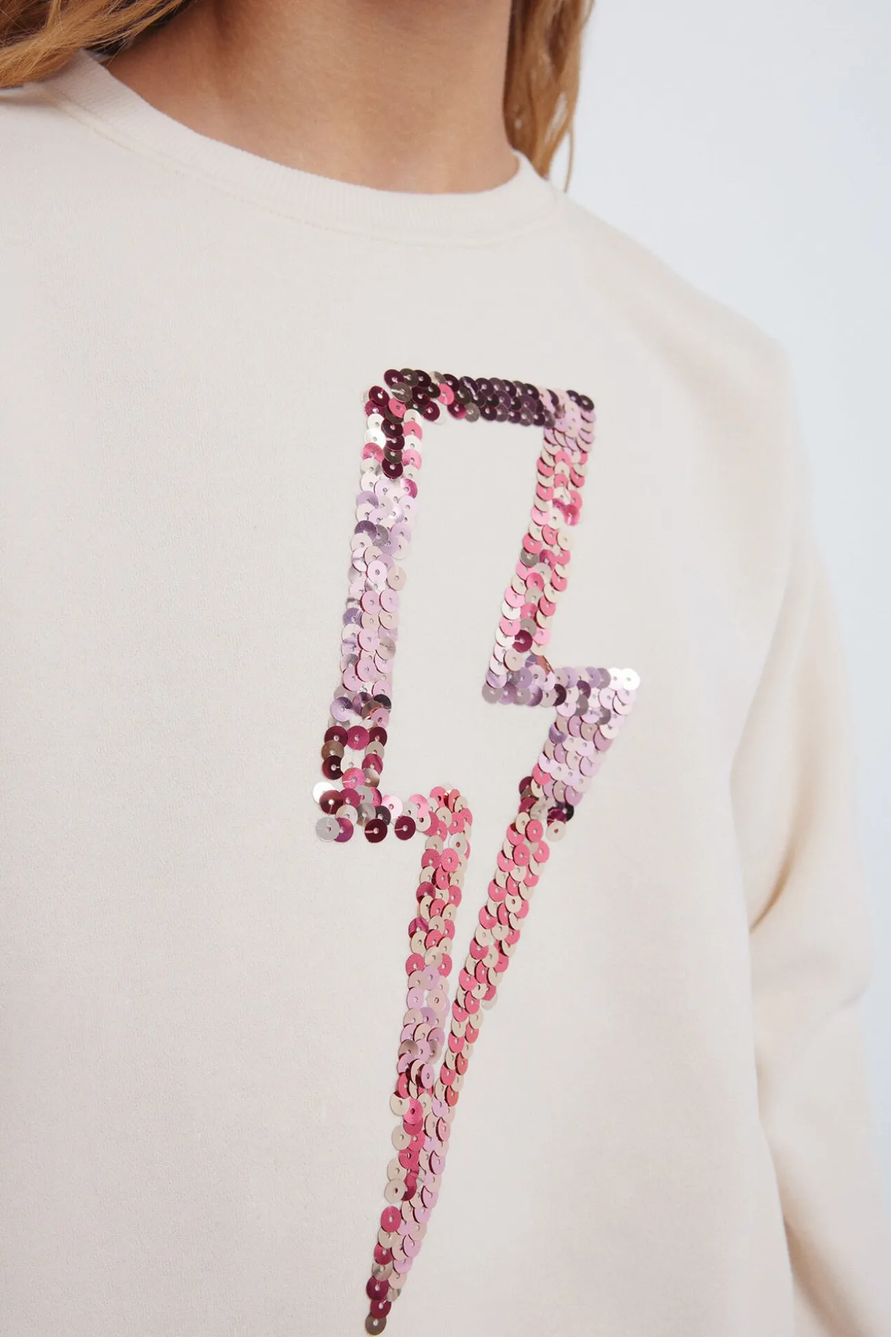 Moletom "relâmpago" para sweatshirt .