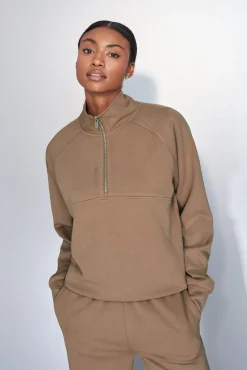 Moletom sweatshirt com gola