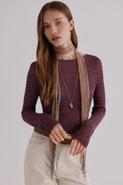 Nadine. Riscas estampado listrada