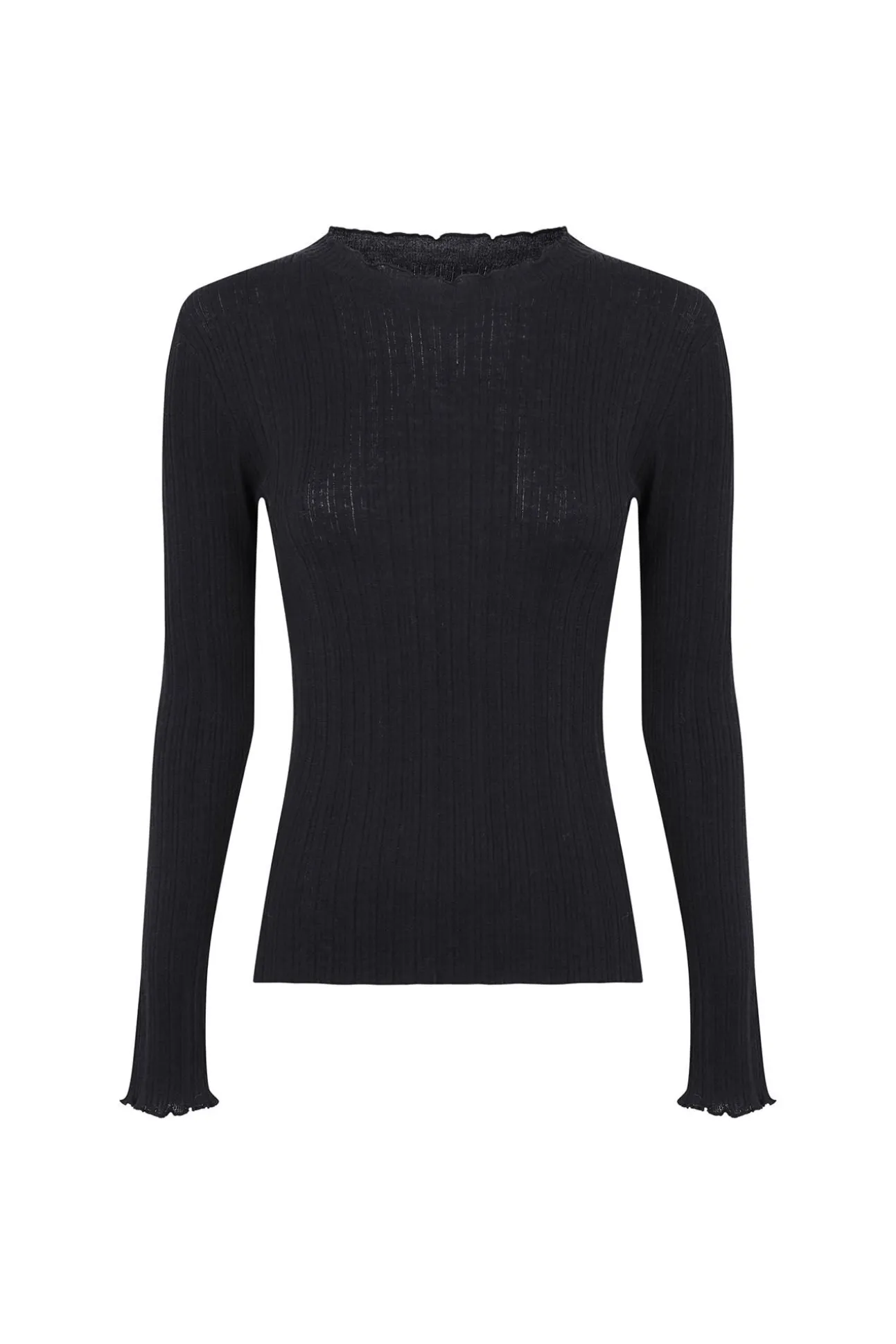 Nidia. Top com detalhe de ondas