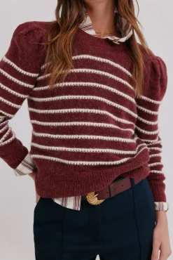 Ninnette. Camisola riscas
