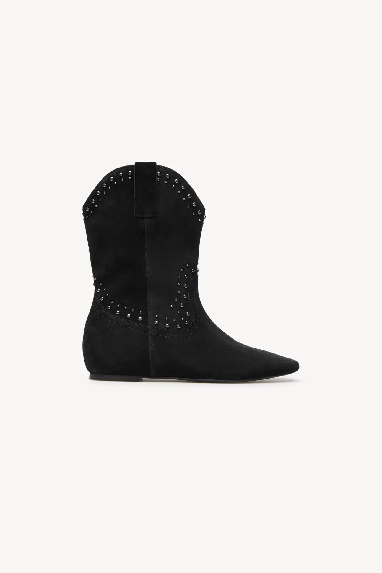 Noemi. Botins de croute com salto anabela interno