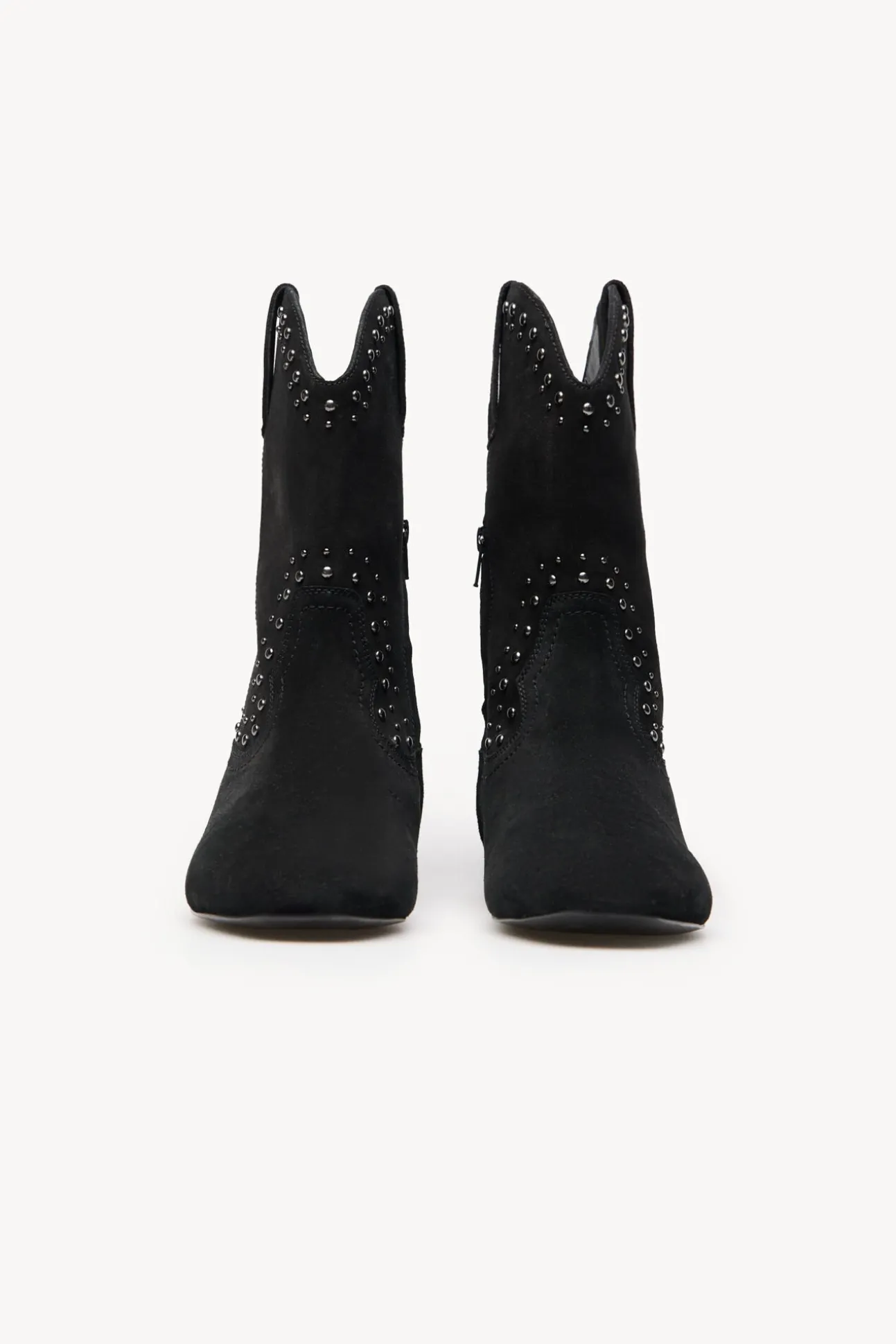 Noemi. Botins de croute com salto anabela interno