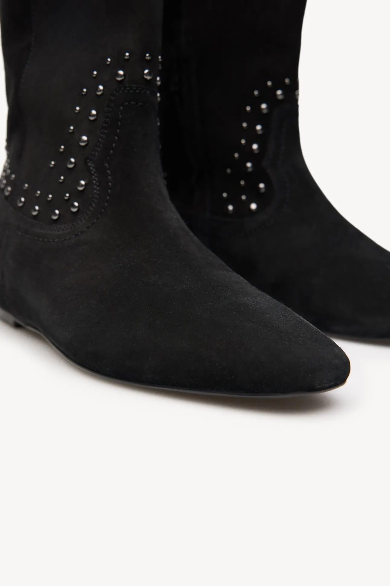 Noemi. Botins de croute com salto anabela interno