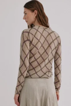 Nora. Top estampado
