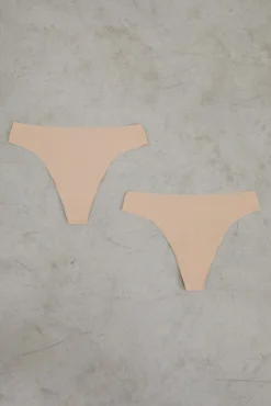 Pack 2 tangas nude