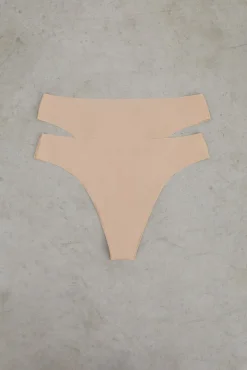 Pack 2 tangas nude