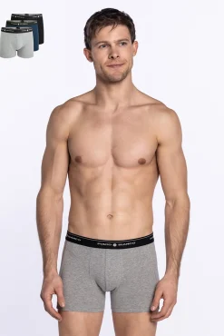 Pack de 3 boxers de algodão