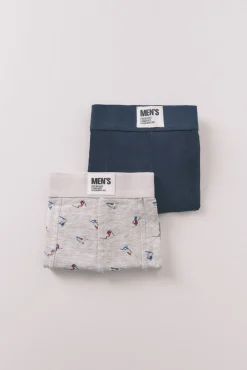 Pack de 2 boxers de cuecas para esqui