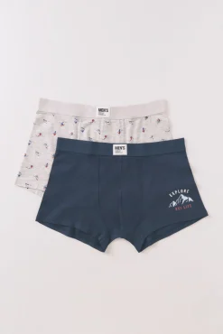 Pack de 2 boxers de cuecas para esqui