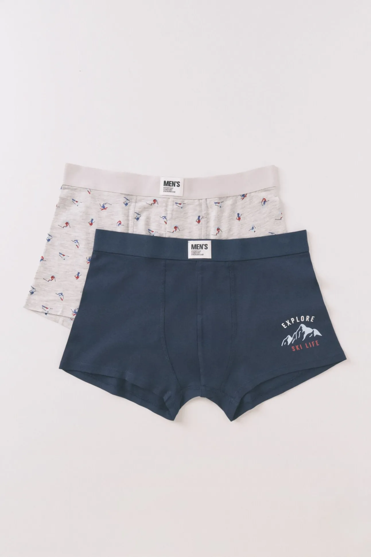 Pack de 2 boxers de cuecas para esqui