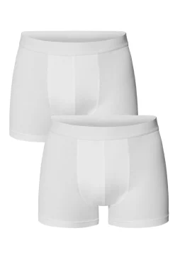 Pack de 2 boxers modais elásticos ecológicos brancos