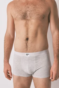 Pacote com 2 boxers azuis lisos