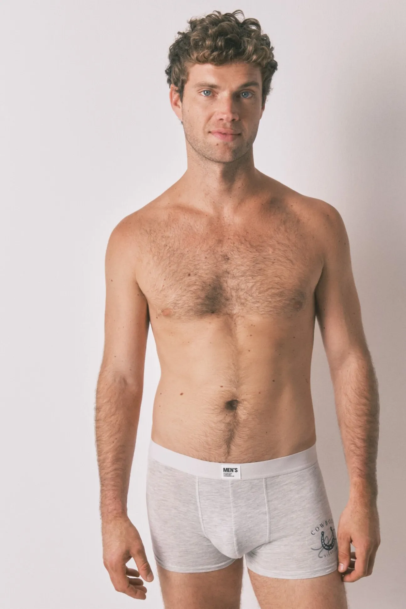 Pacote com 2 boxers azuis country