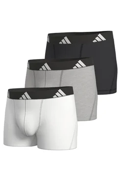 Pacote com 3 boxers de algodão Active Flex