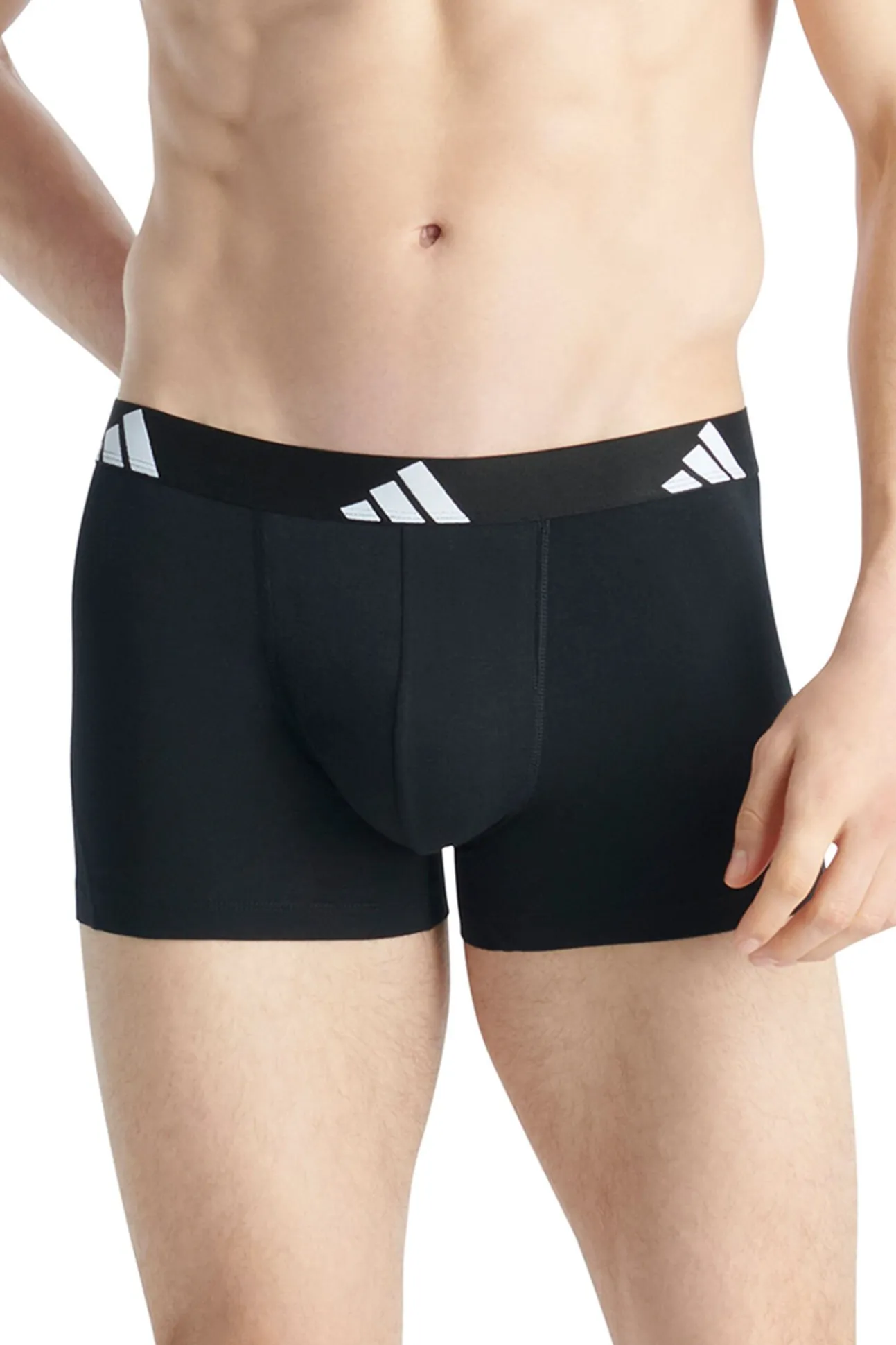Pacote com 3 boxers de algodão Active Flex