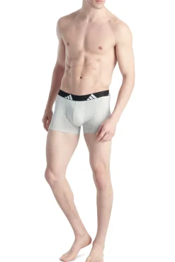 Pacote com 3 boxers de algodão Active Flex