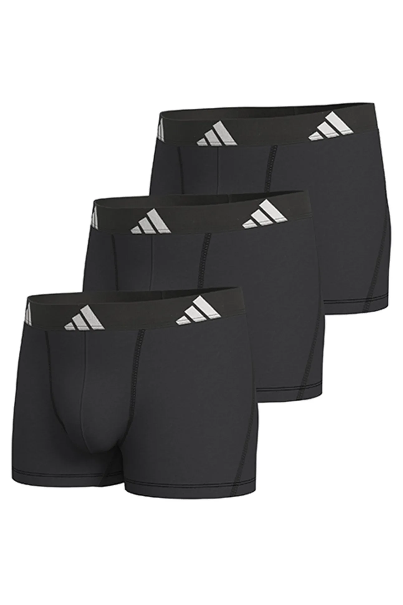 Pacote com 3 boxers de algodão Active Flex