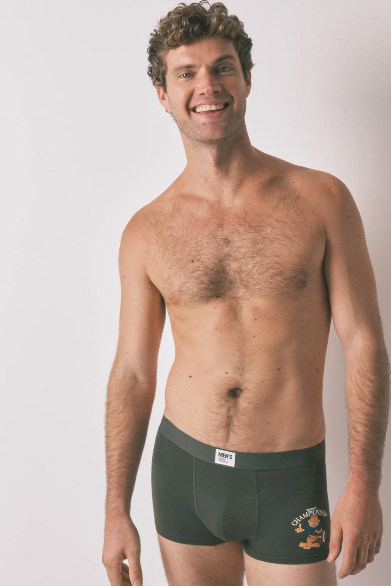 Pacote com 2 boxers de cuecas Garfield