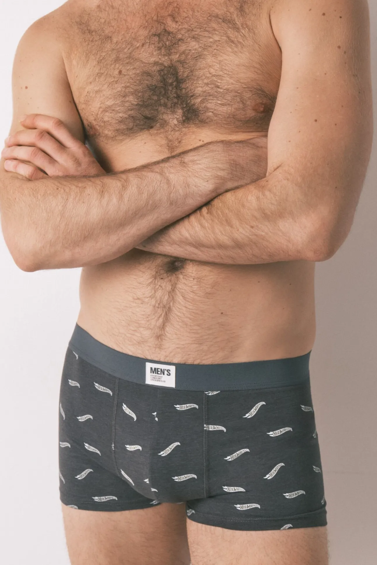 Pacote com 2 boxers de cuecas "Hotwheels"