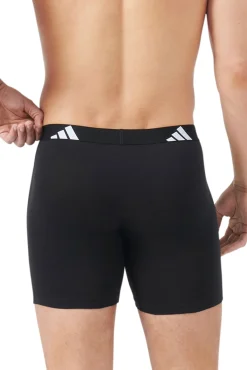 Pacote com 3 boxers longos de algodão Active Flex