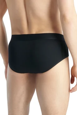 Pacote com 2 cuecas elásticas Active Flex Cotton 3-Stripes