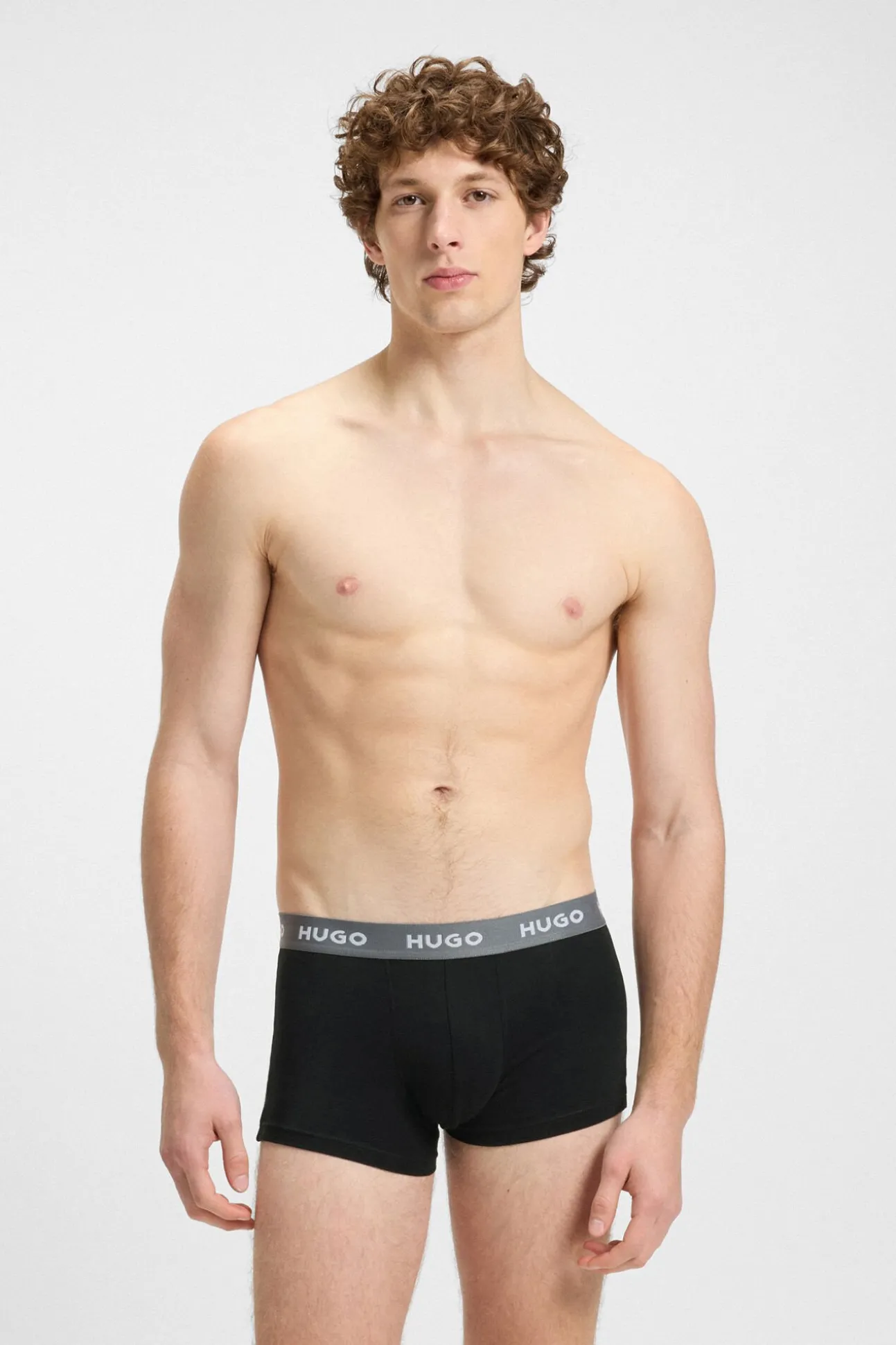 Pacote de três boxers