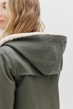Parka 100% algodão