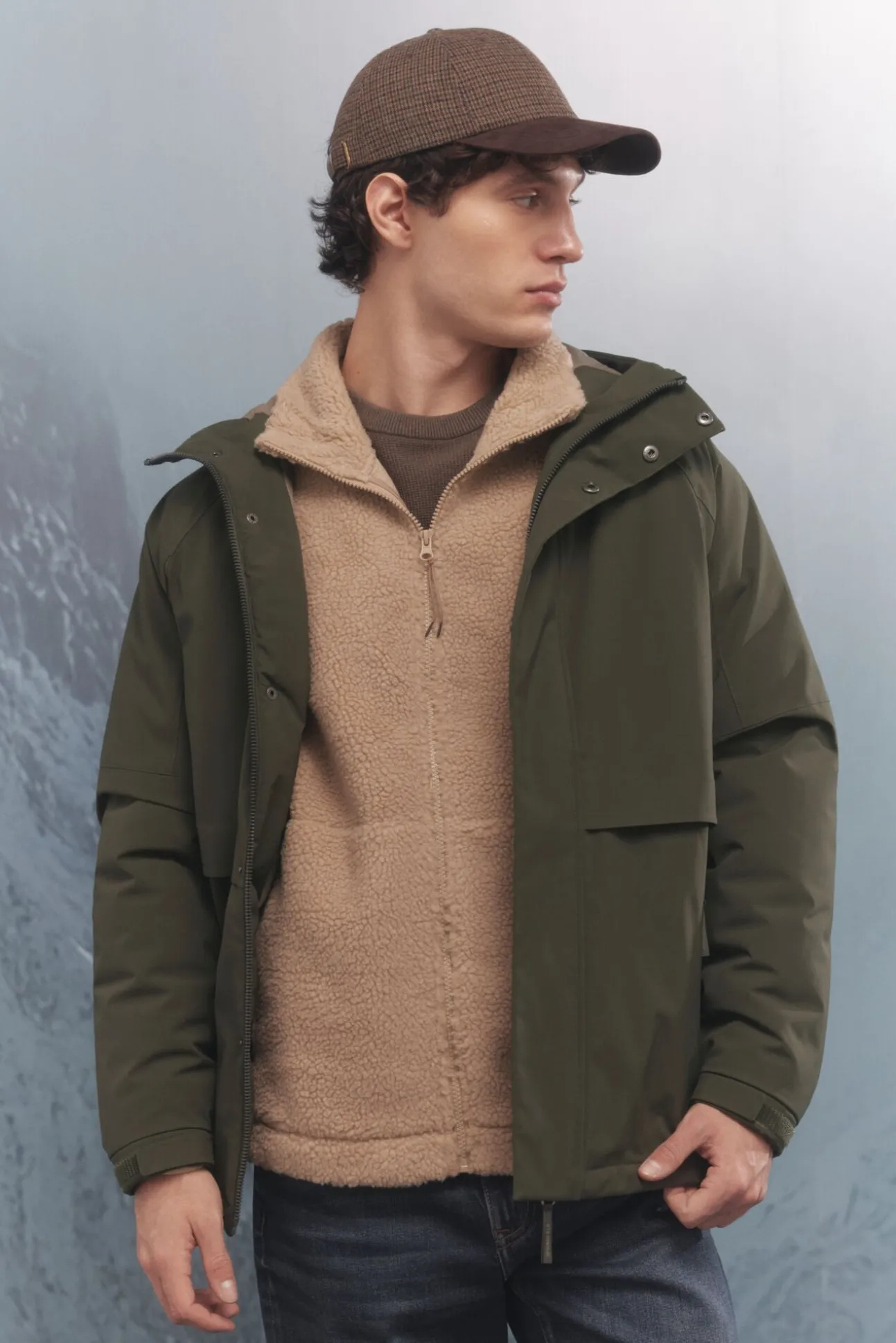 Parka acolchoada térmica