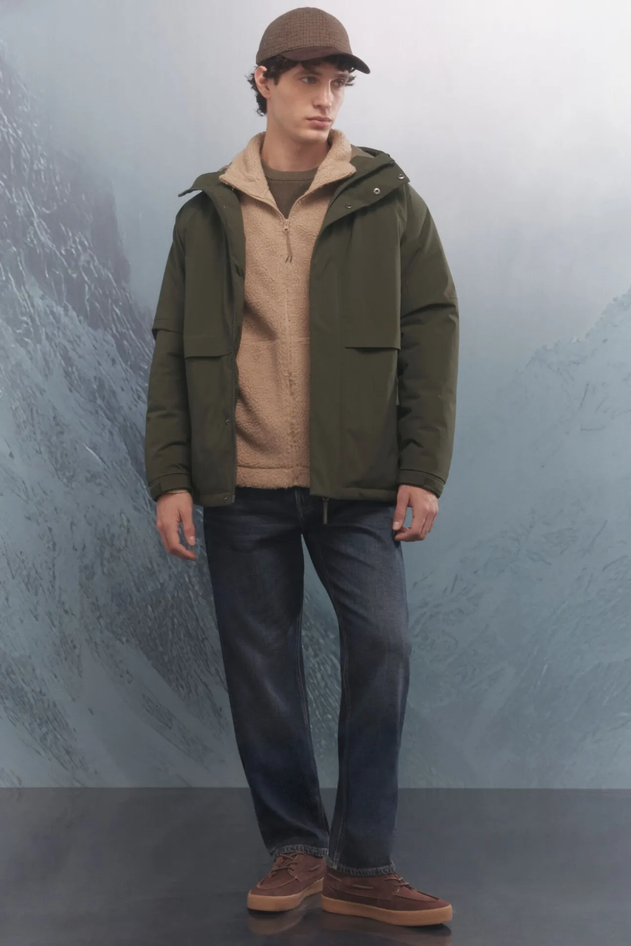 Parka acolchoada térmica