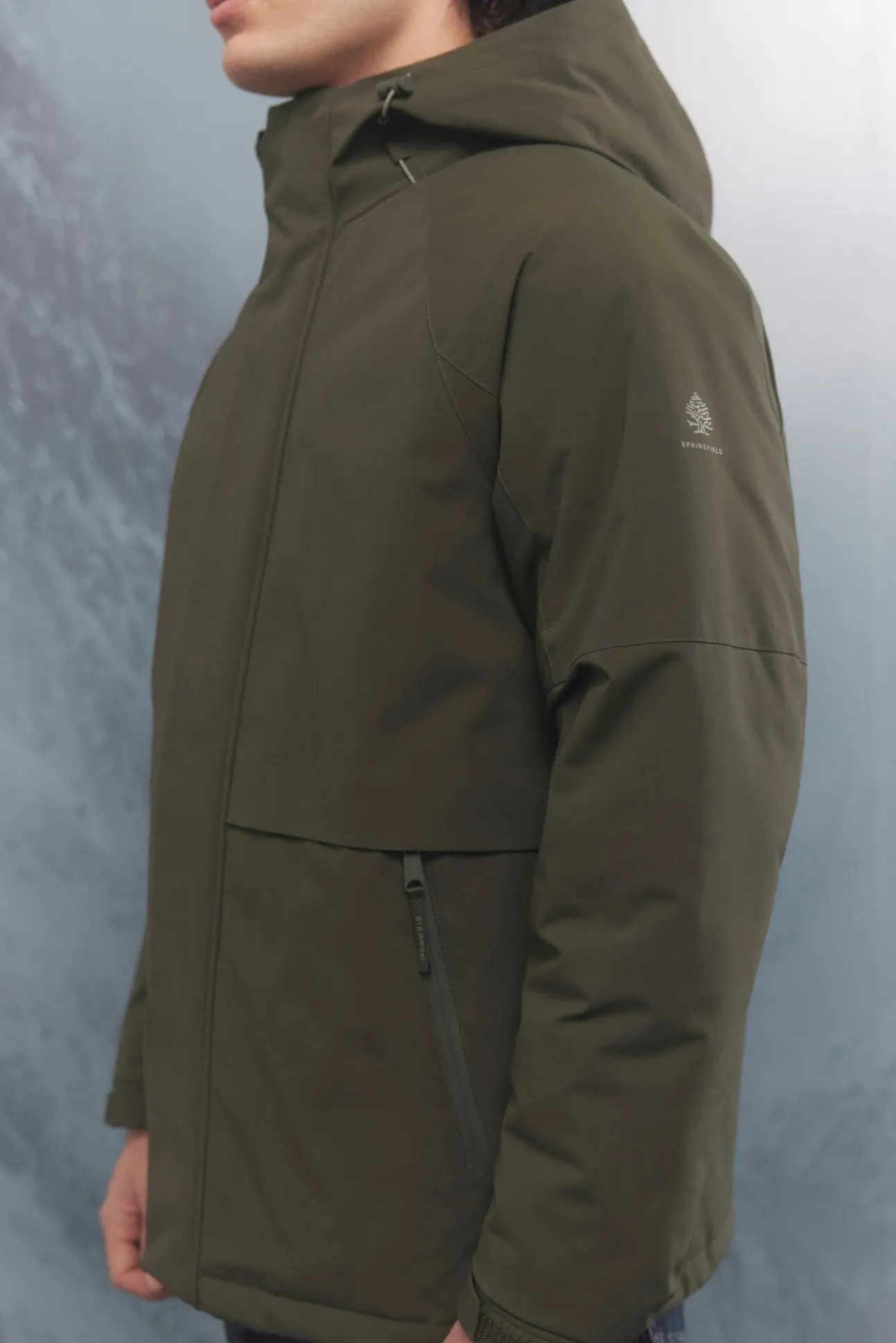 Parka acolchoada térmica