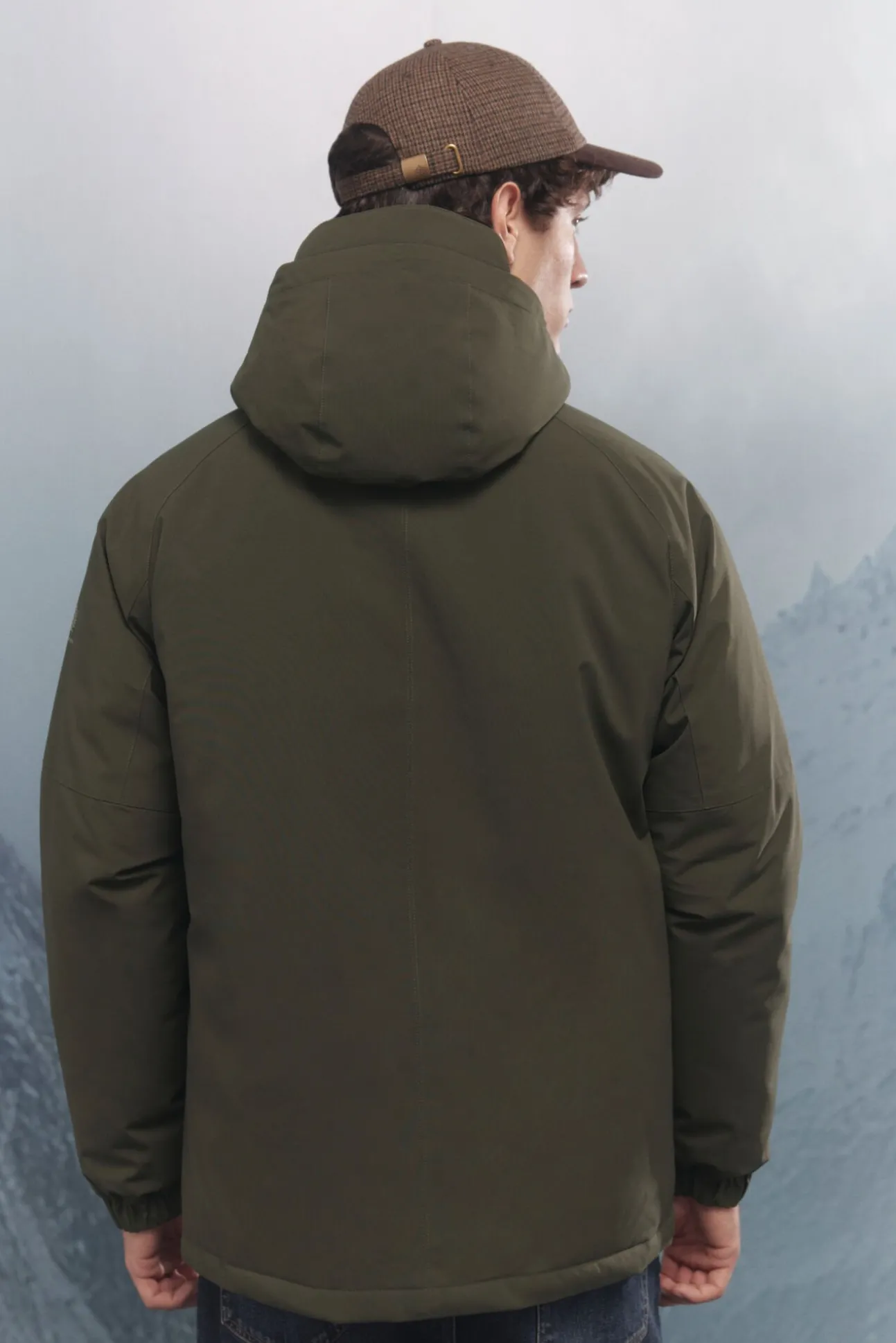 Parka acolchoada térmica