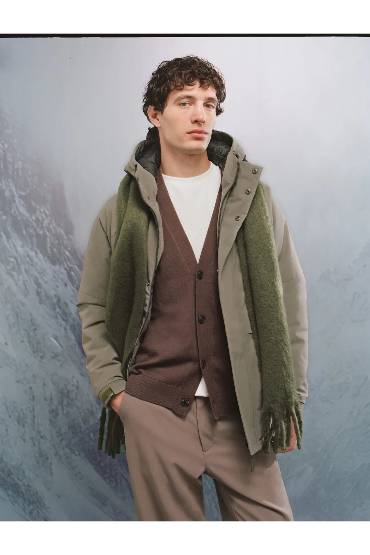 Parka acolchoada térmica