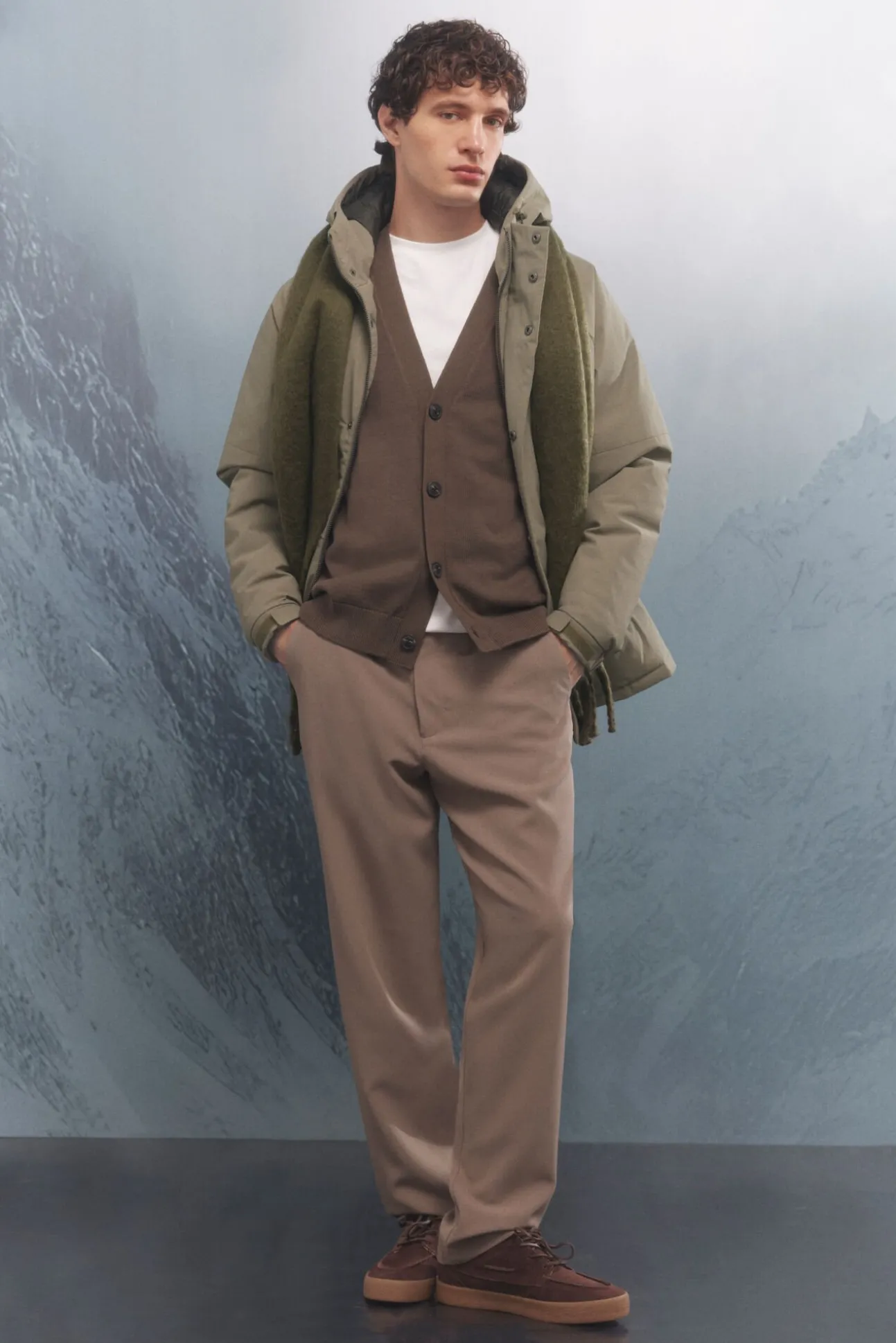 Parka acolchoada térmica