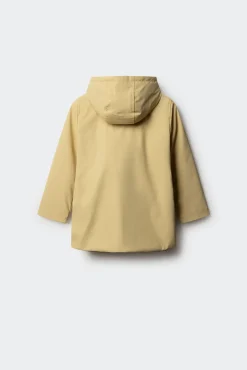 Parka amarelo pastel para criança