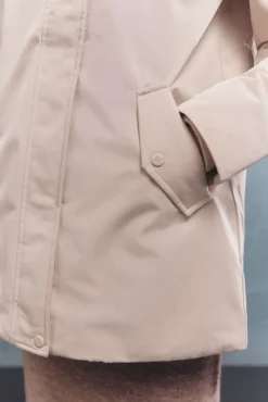 Parka com capuz de pele Sorona Aura
