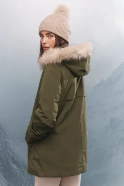 Parka com capuz de pele Sorona Aura