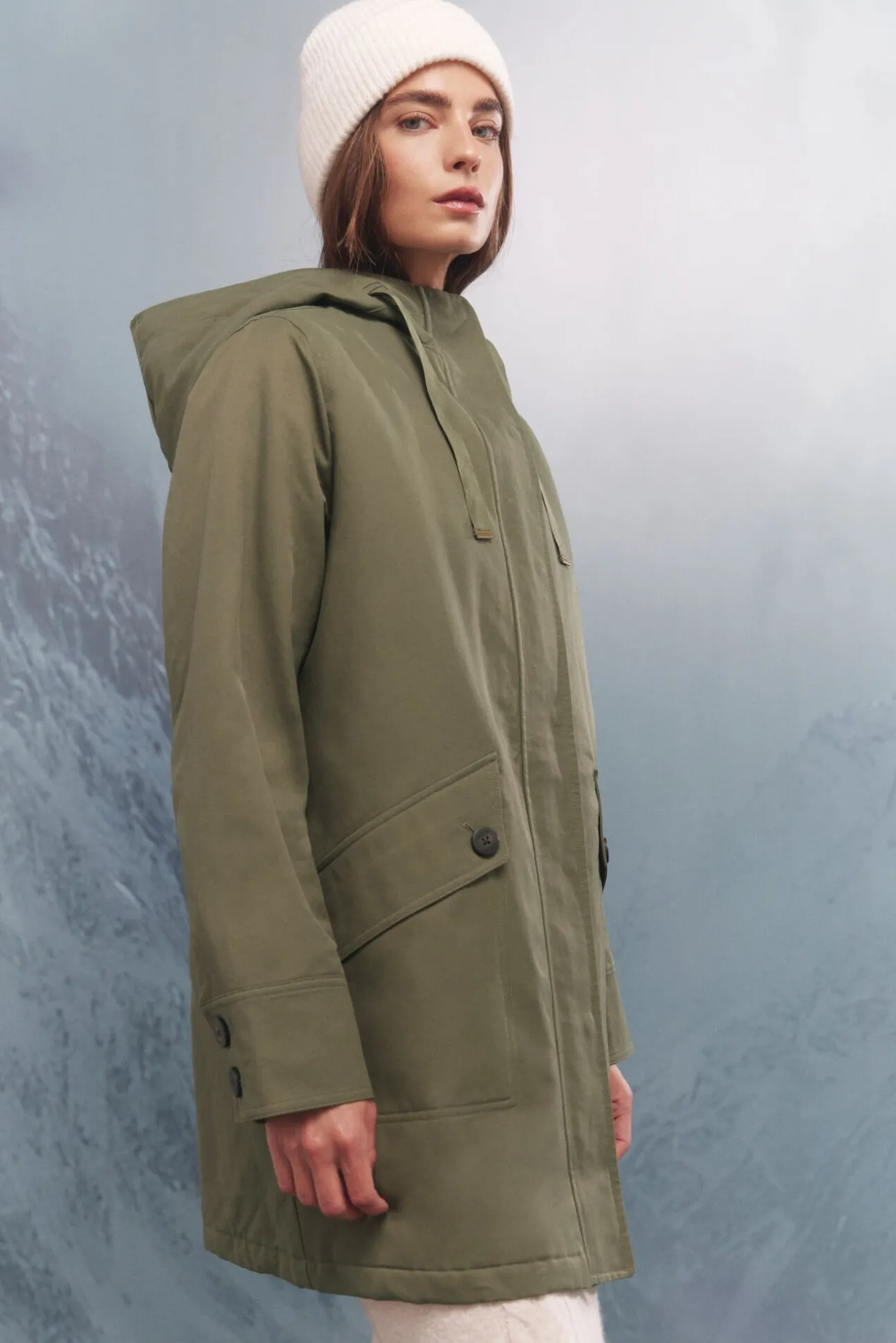 Parka com capuz Sorona Aura
