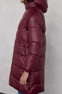 Parka comprida capuz
