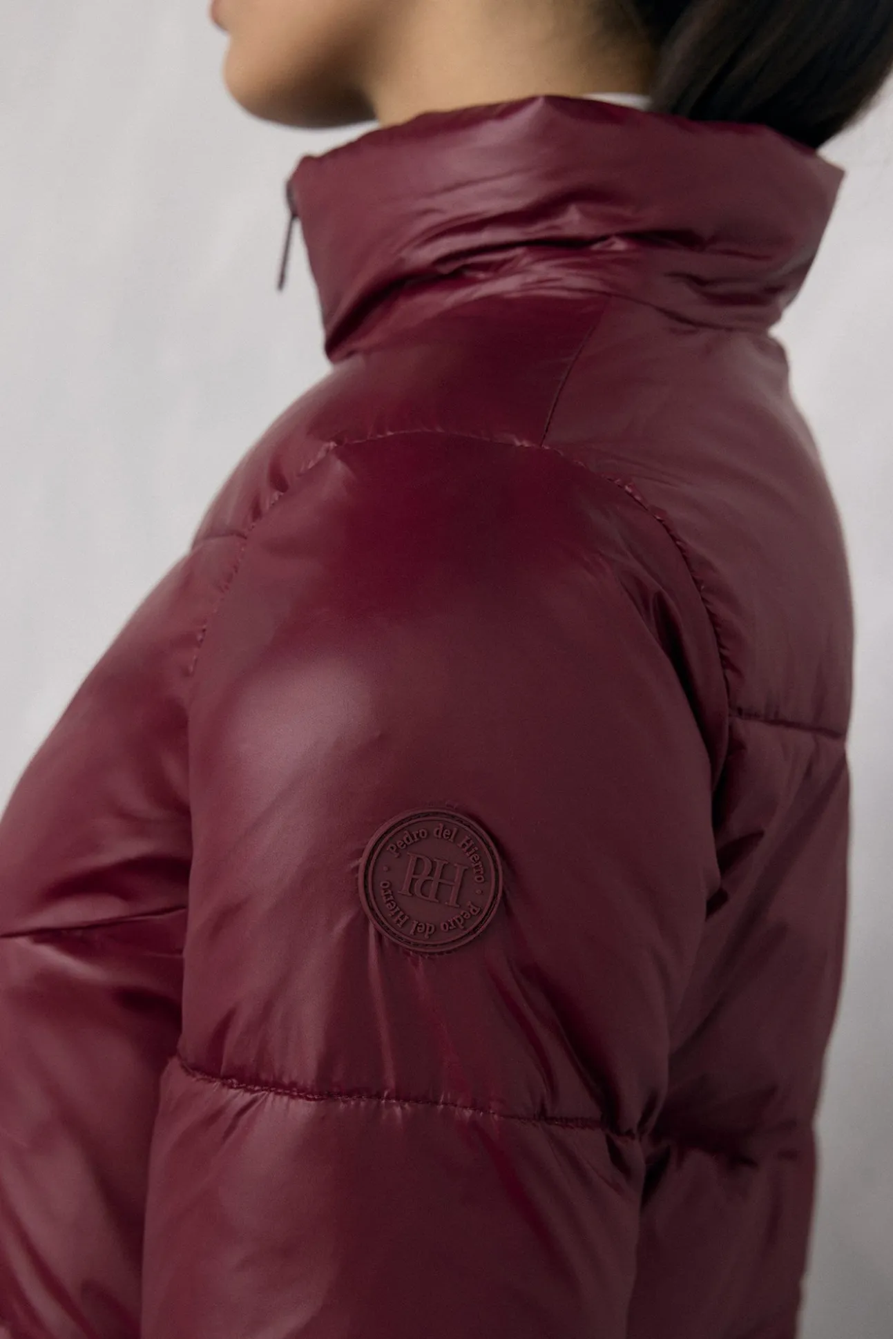 Parka comprida capuz