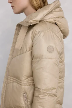 Parka comprida capuz