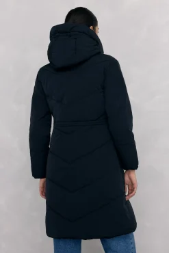 Parka comprida capuz