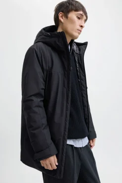 Parka curta acolchoada