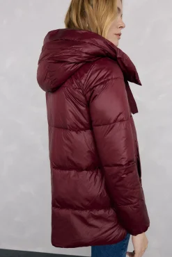 Parka curta capuz