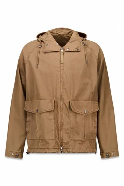 Parka curta de algodão