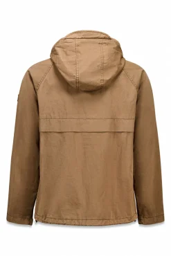 Parka curta de algodão